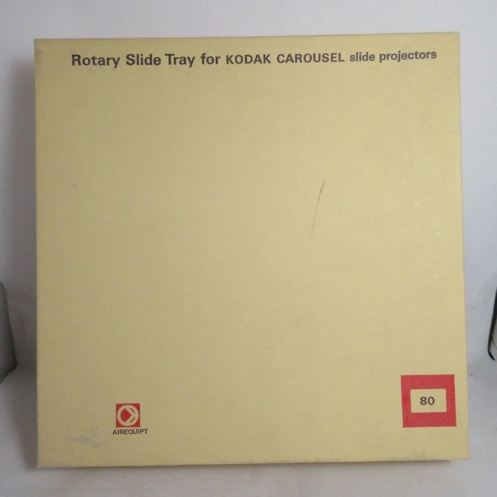 Airequipt Rotary 80 Slide Tray for Kodak Carousel Slide Projectors
